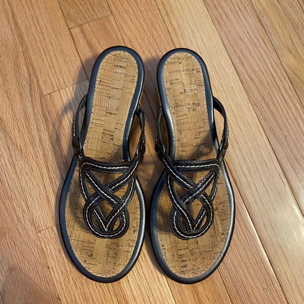 Navy Sandals